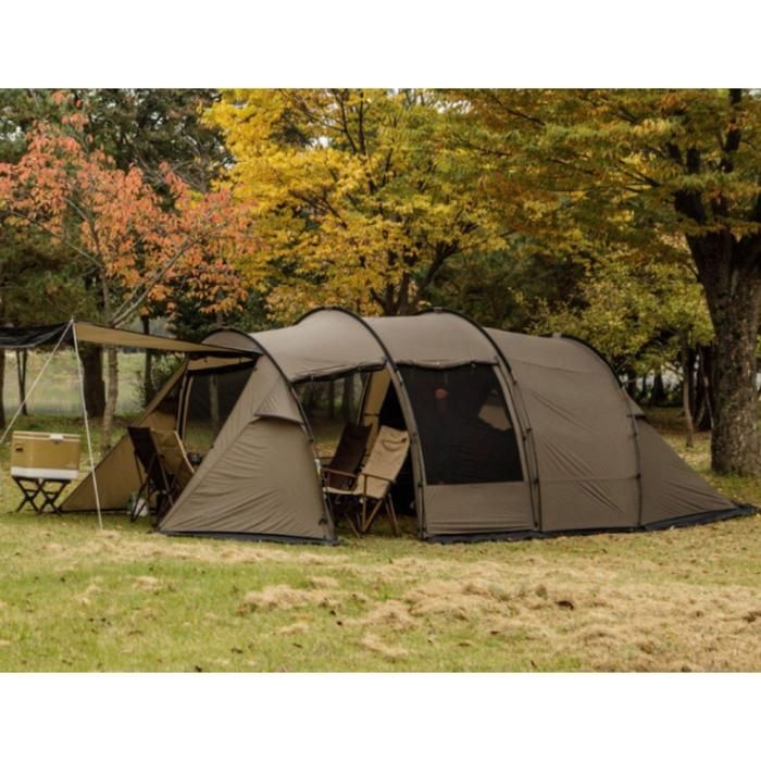코베아 코베아 캠핑 4인용 사계절 텐트 고스트 플러스 브라운
