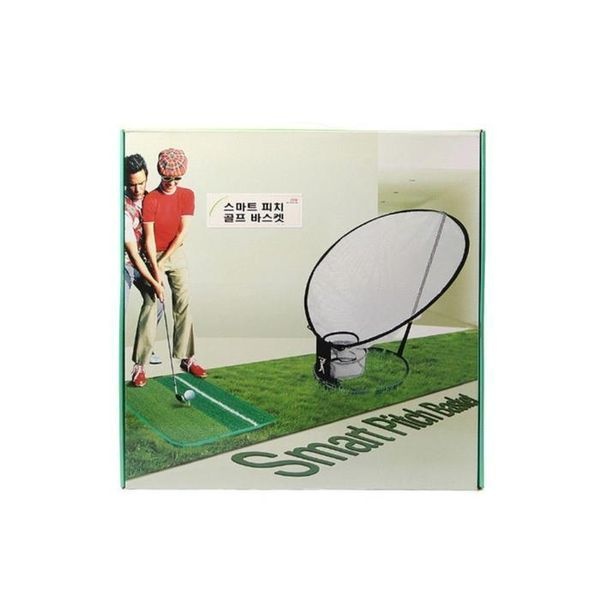 [하프클럽]골프망 스마트 피치 골프 바스켓 스윙연습