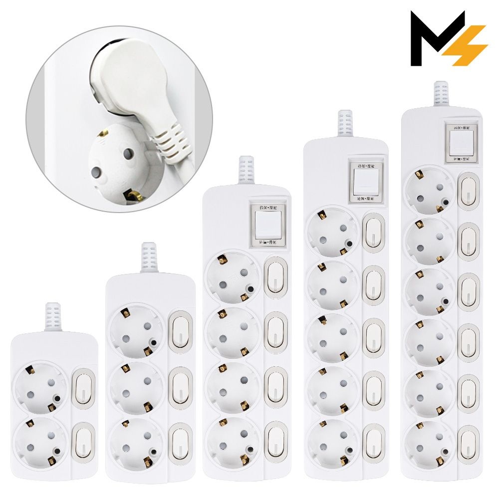 상품상세참조 몬스터탭 THE 슬림플러그 국산 개별 2구 3구 4구 5구 6구 납작 플랫 플러그 멀티탭 45cm/1.5m/3m/5m