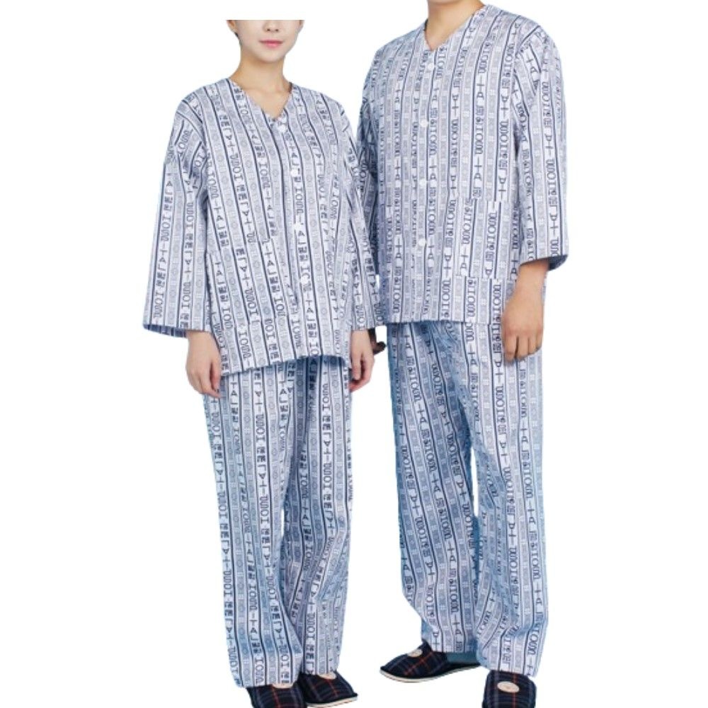 솔루션랩 협력사 병원환자복 치료복 기능성환자복 병원복 가운 건강검진 잠옷 위생복