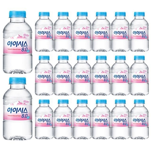 롯데칠성 아이시스 8.0 200ml 20펫