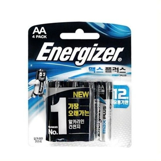 맥스 플러스 AA LR06 4개입 M(+)EP91 BP4 건전지 에너자이저건전지 알칼라인건전지