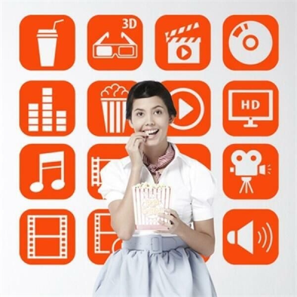 (현대Hmall) 아트박스/꾸밈 ip247-극장영화 아이콘