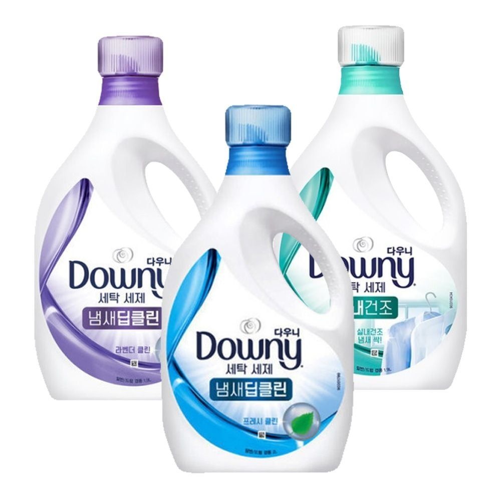 드럼세제 실내건조 초강력세탁세제 다우니 세탁세제 냄새딥클린