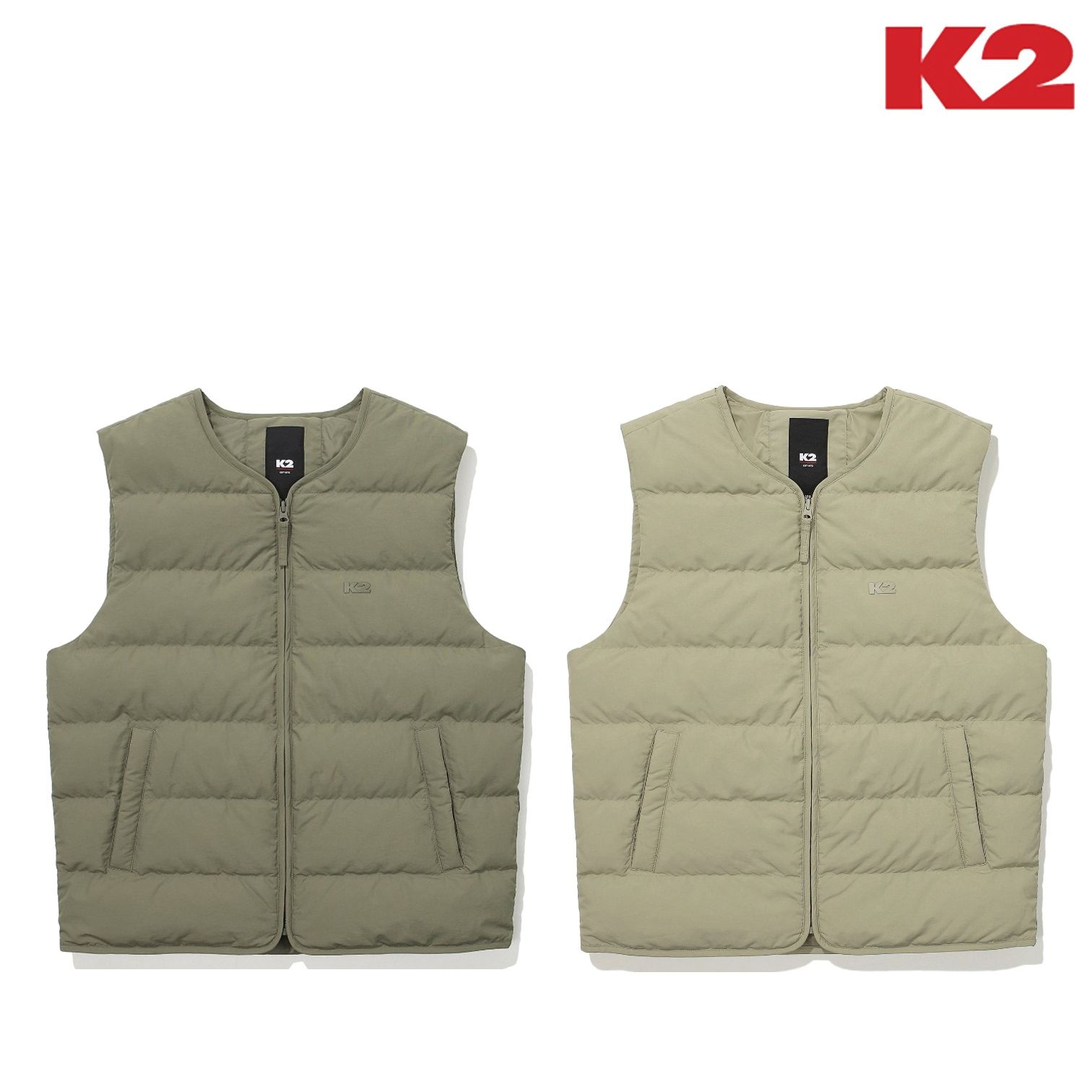 [롯데백화점] K2 남성 ON_내추럴 U넥 동절 베스트GMU24681 LE1217542083