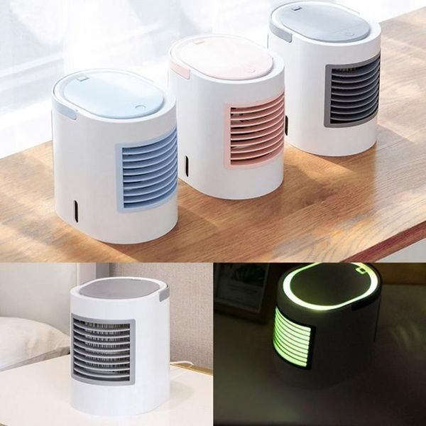 [하프클럽]LED 휴대용 미니냉풍기 써큘레이터