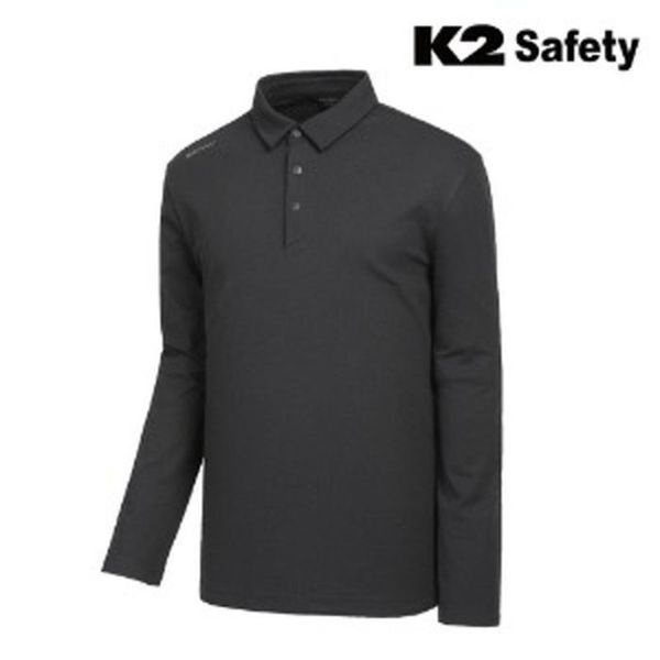 [하프클럽]긴팔 티셔츠 블랙 패션 등산복 K2 TS-F4202