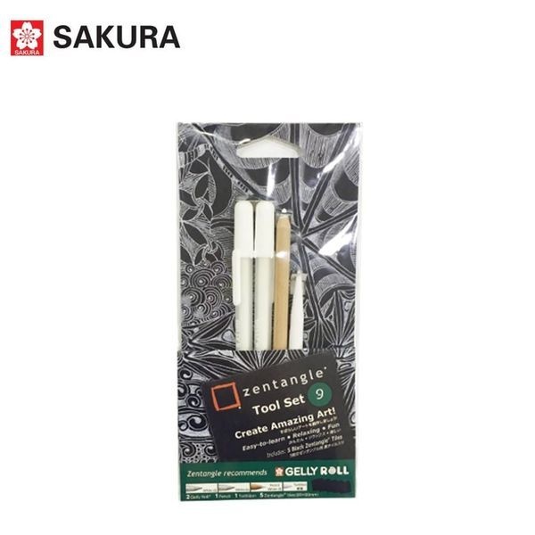 [하프클럽]사쿠라 손글씨 아트테라피 젠탱글 B세트 ZTGZ-02