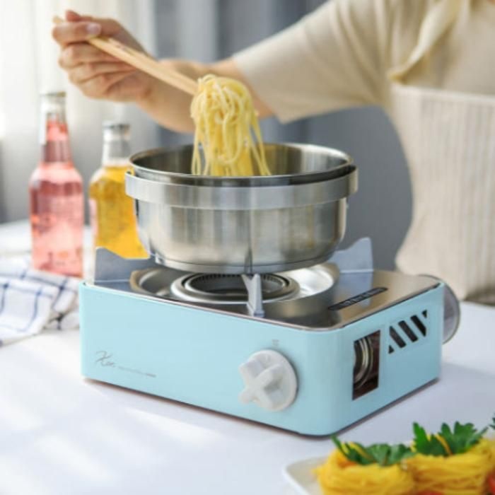 코베아 캠핑용 버너 엑스온 레인지 스카이블루