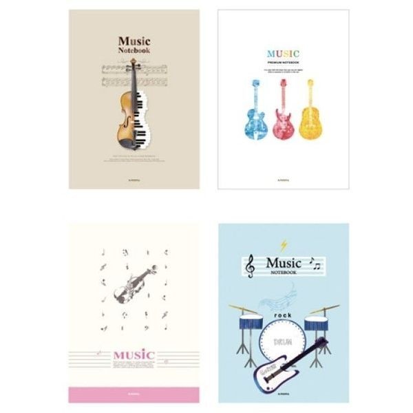 [하프클럽]펜피아 문구쇼핑몰 음악노트 800w 10권