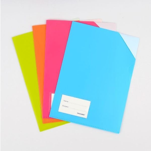 브이와이 [하프클럽]텔 L자파일 파일홀더 파일 클리어파일 A4