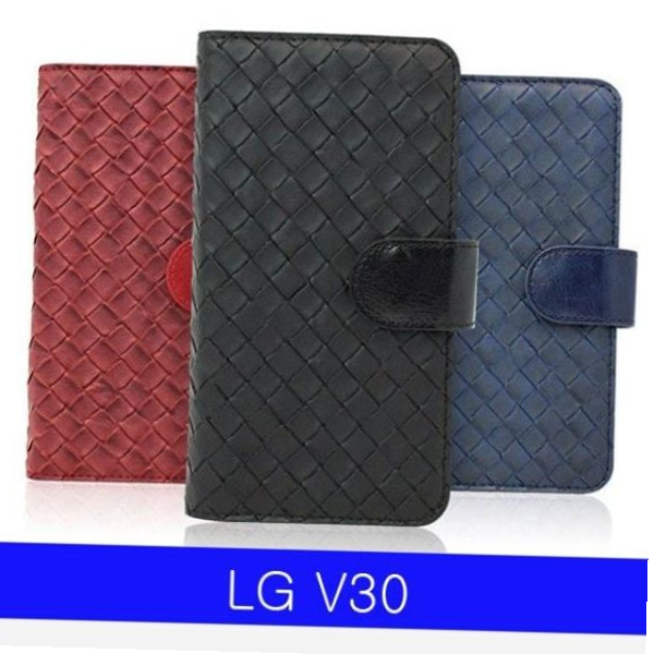 국내및아시아 LGV300케이스 LG BNT 체크 지퍼포켓 다이어리 케이스 V30 V300