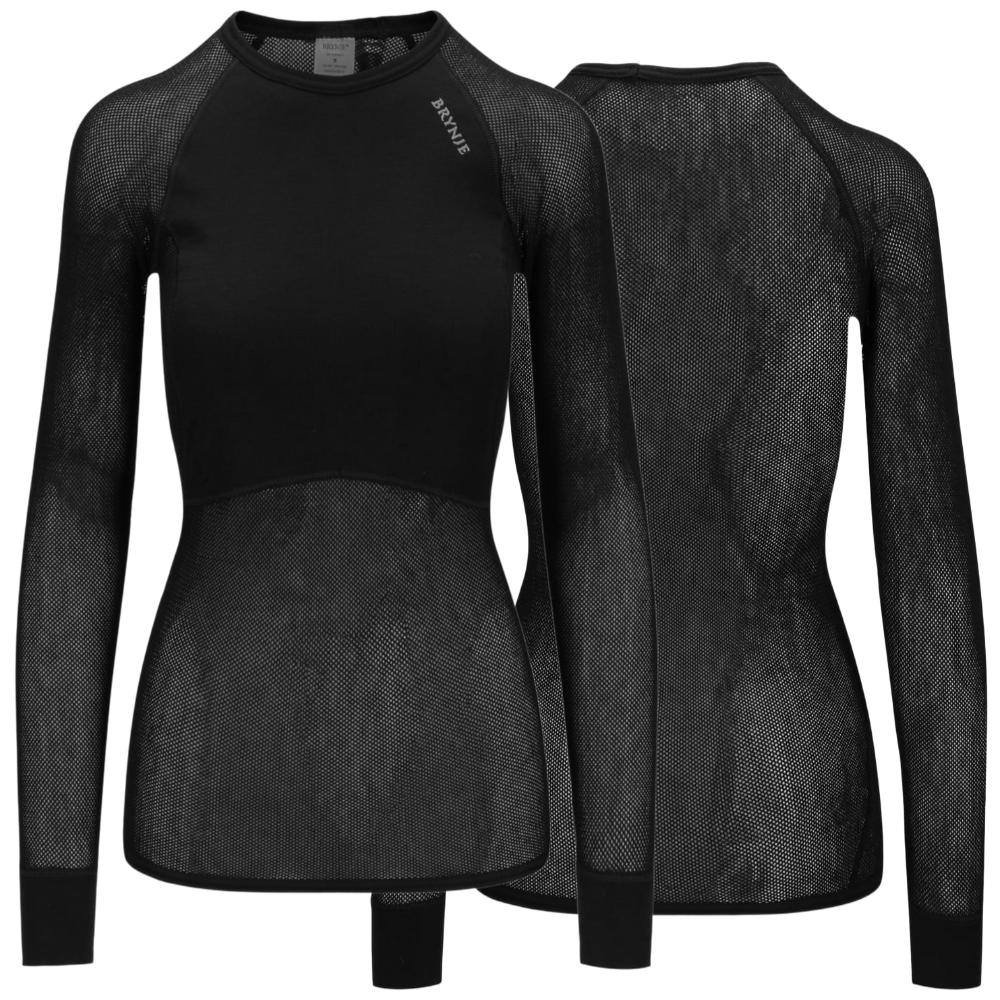 브린제 브린제 울 써모 라이트 셔츠 여자 기능성 메리노울 긴팔 내의 상의 이너웨어 언더레이어 등산 아웃도어