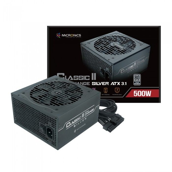 [오늘출발] 마이크로닉스 Classic II 풀체인지 500W 80PLUS 실버 ATX3.1 파워