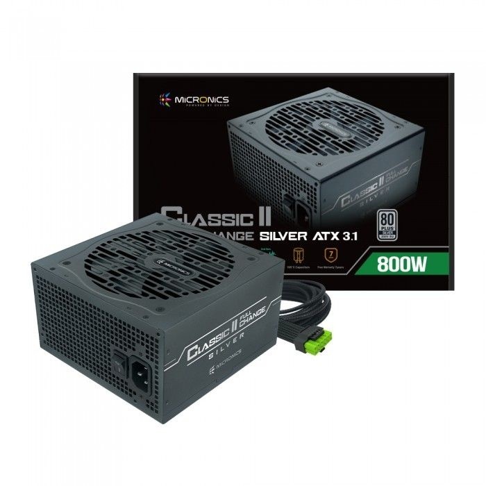 마이크로닉스 Classic II 풀체인지 800W 80PLUS 실버 ATX3.1 파워