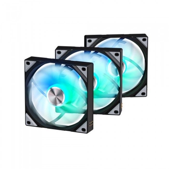 트릭스 TRYX ROTA SL ARGB 리버스 120 (3팩, 블랙) 시스템 케이스 쿨러