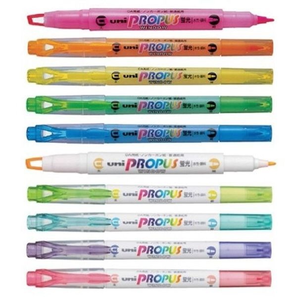 브이와이 [하프클럽]유니 프로퍼스  소모품 트윈 형광펜 PUS-102T