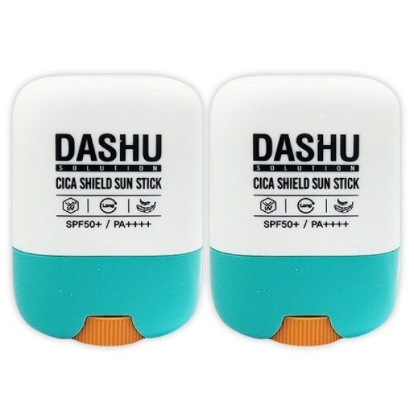 다슈 솔루션 시카 쉴드 선스틱 썬스틱 19g SPF50+ 2개