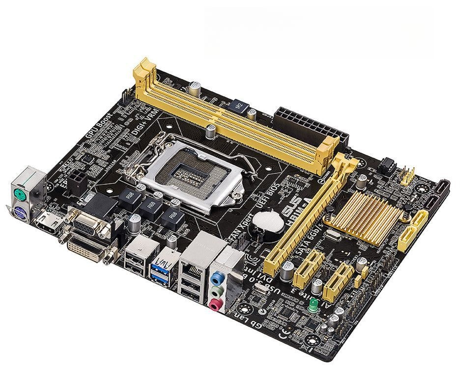 [해외] ASUS 컴퓨터 메인보드 H81M-A H81M-E H81M-PLUS 1150핀 DDR3
