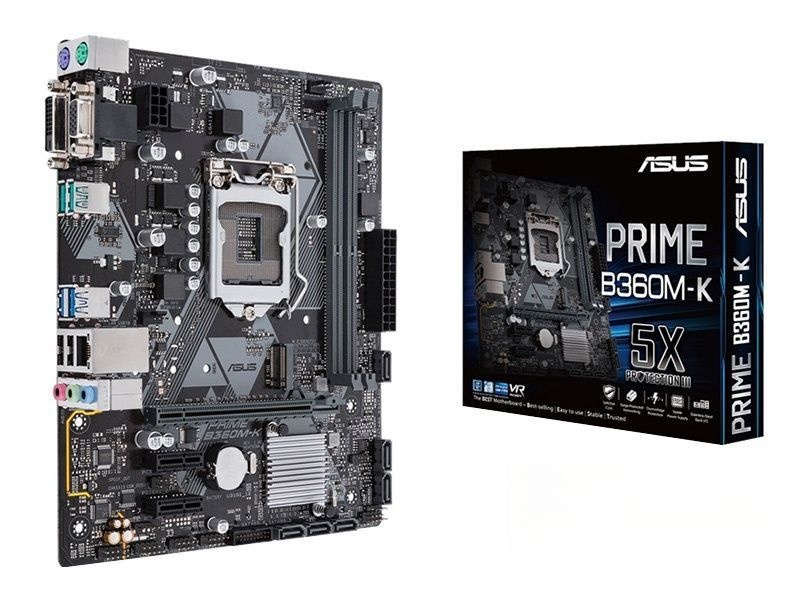 상세페이지 참조 [해외] Asus Prime B360M-K 1151 DDR4 RAM 컴퓨터 메인보드 마더보드