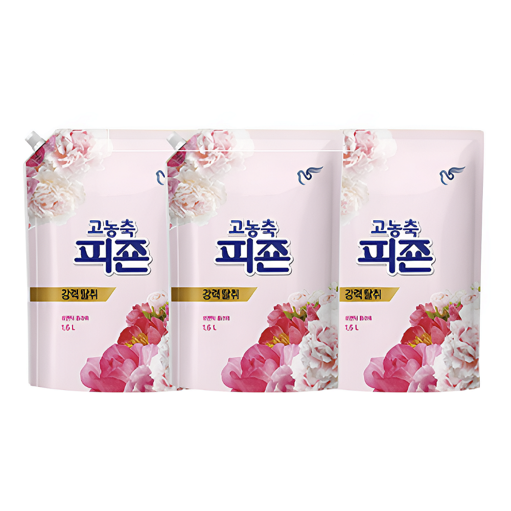 피죤 리치퍼퓸 오리지널 로맨틱 플라워 1.6L 3개