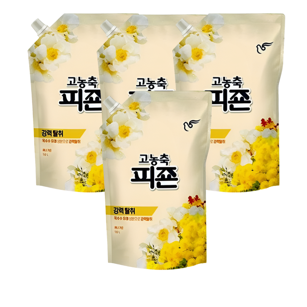 피죤 리치퍼퓸 오리지널 써니가든 1.6L 4개