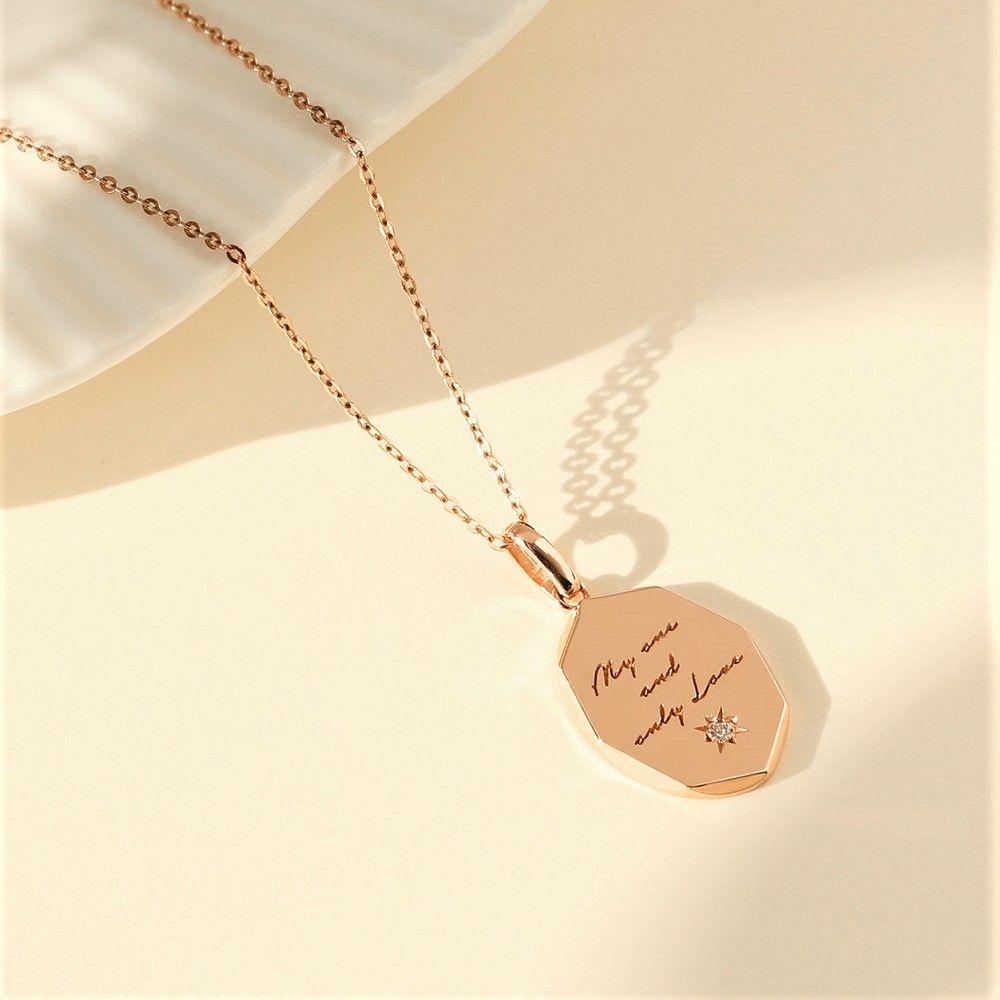 GB] 오벌 코인 14K GOLD 펜던트 LPP21094G