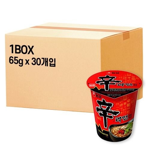 [롯데백화점]  [농심] 신라면(컵라면) 65g 1박스 (30개입)
