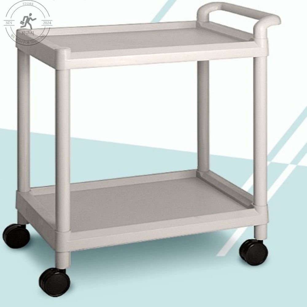 [퇴근시스토어 제휴사]이동캐리어 중식당 음식점 서빙트레이 다용도 아르바이트 직원 수레