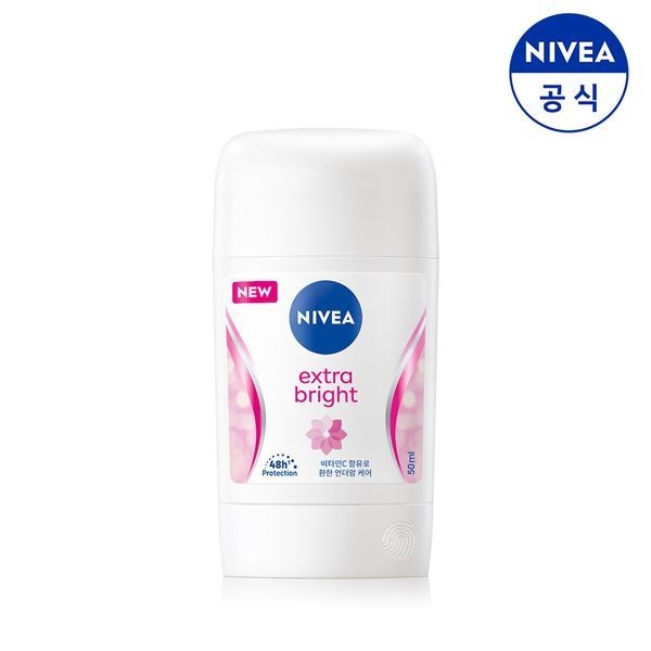 [하프클럽]니베아 데오드란트 스틱 엑스트라 브라이트 50ml