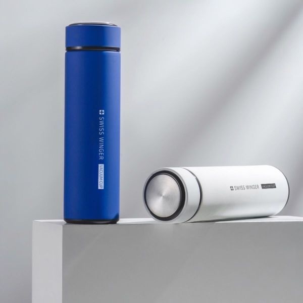 [하프클럽]스테인리스텀블러 스위스윙거 보온보냉 텀블러 500ml