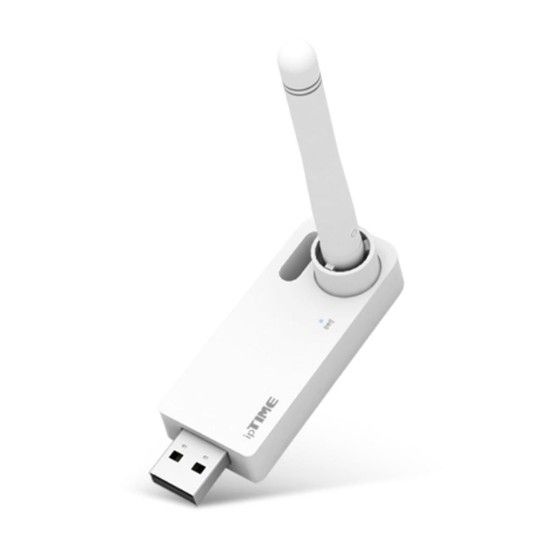 ipTIME N150UA2 USB 2.0 무선 랜카드 무선랜카드데스크탑 랜어댑터 usb랜포트 usb유선랜카드