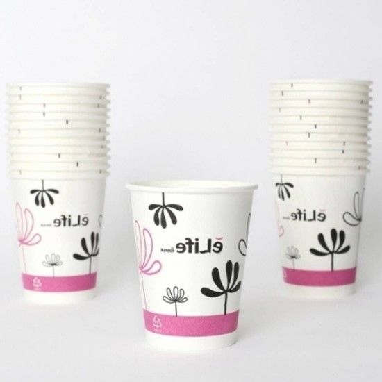 일회용 종이컵 25개 카페용 커피컵 자판기 전용 255ml 음료컵 정수기컵 일회용종이컵
