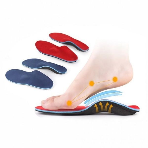 [하프클럽]평발 지원 메모리폼 쿠션 깔창 발안정성 보호깔창