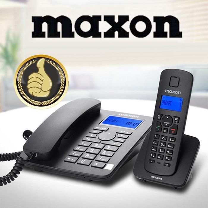 상세페이지참조 [피커]맥슨 maxon 유선전화기 개별 디지털전 2in1