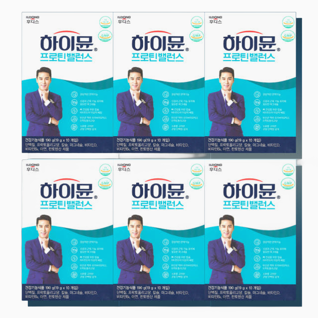 하이뮨 프로틴밸런스 스틱 6통 하이문 장민호 산양유 단백질 보충제