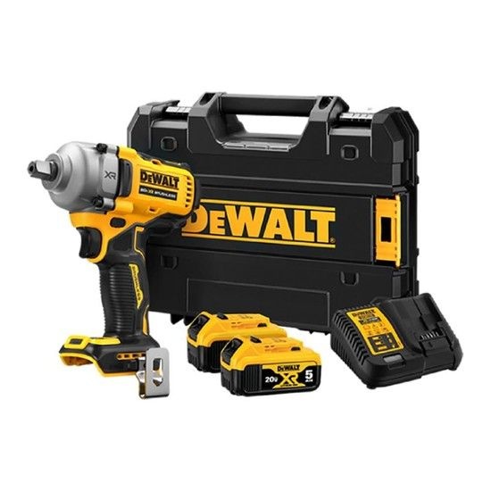 디월트 충전 임팩트 렌치 DCF892P2T18V 5.0Ah) BL 13mm (1/2) 자재