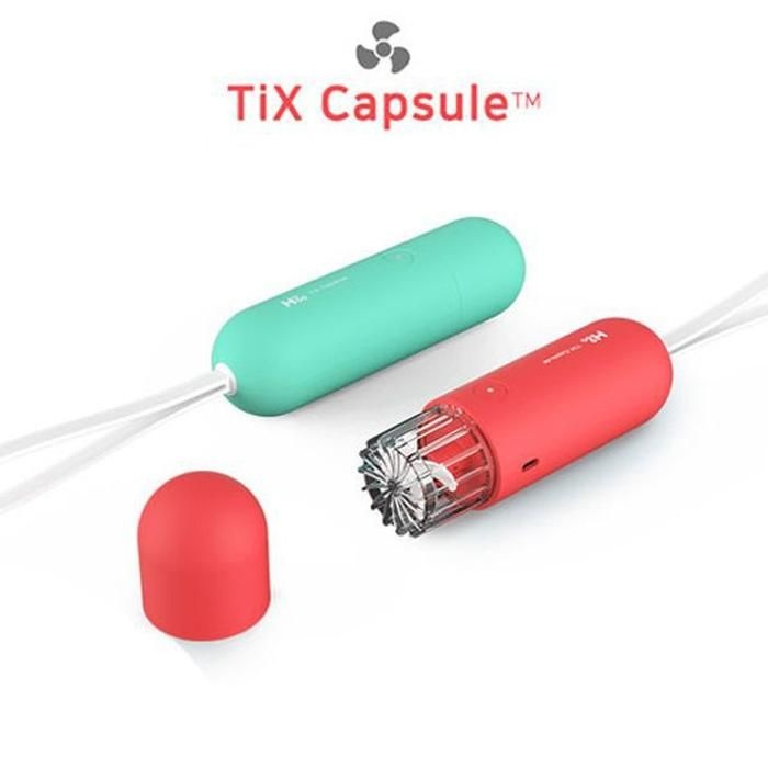 상세페이지 참조 부드러운 바람 간편충전 호후 TiX 캡슐 휴대용 선풍기쿨
