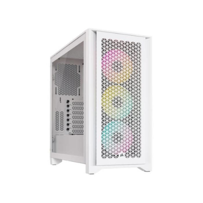 커세어 커세어 게이밍 PC 케이스 4000D RGB 사무실 화이트