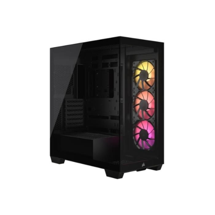 커세어 PC 케이스 강화유리 미드타워 3500X 블랙