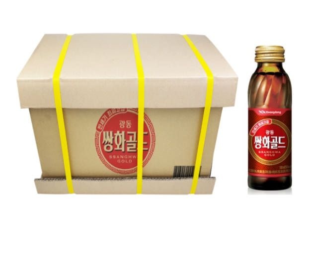 광동 쌍화 골드 100ml 100병 한방 건강 약국 음료