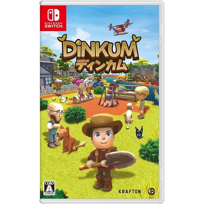 [해외] Dinkum (딘컴) - Switch 초회 특전 오리지널 사운드 트랙 (2매 세트), 재커루 키홀더, 특제 수납 BOX 동봉