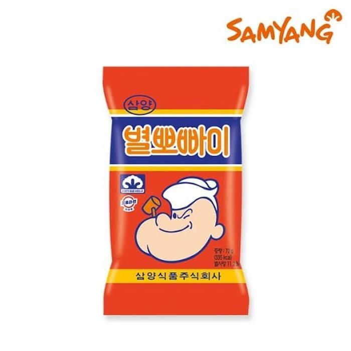 [아우트]삼양식품 옛날과자 별뽀빠이 x 4입