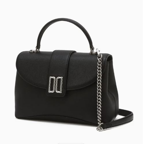 닥스 [AK분당점] [닥스] 블랙 DD로고 소가죽 토트백 DCBA5F301BK