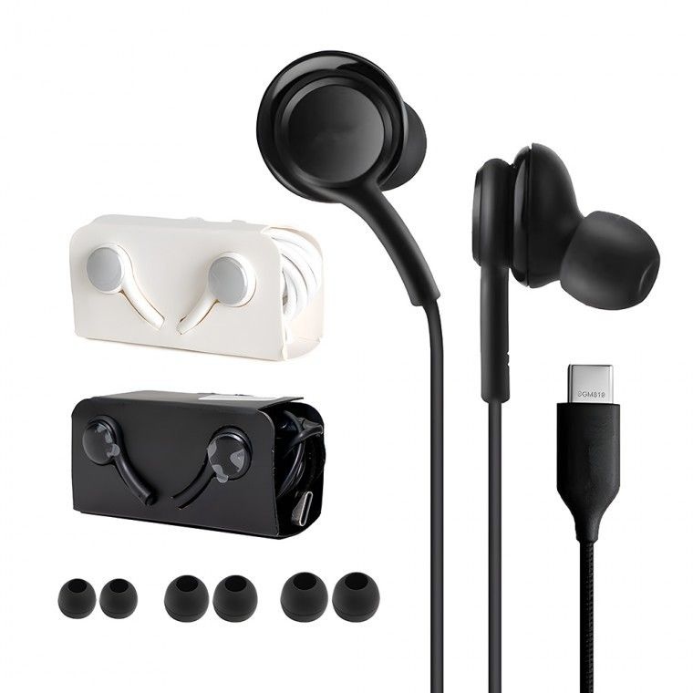 이츠라이프 삼성 AKG C타입 이어폰 (갤럭시S노트Z플립 유선 고급형 OPP포장)