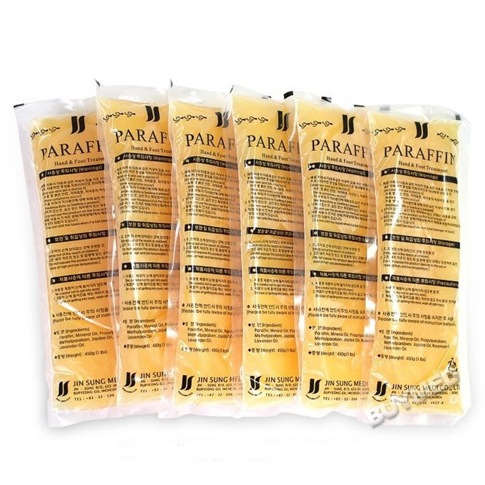 뉴젠 3향 3색 아로마 파라핀베스 파라핀욕조 리필 왁스 손발찜질용(6개입)