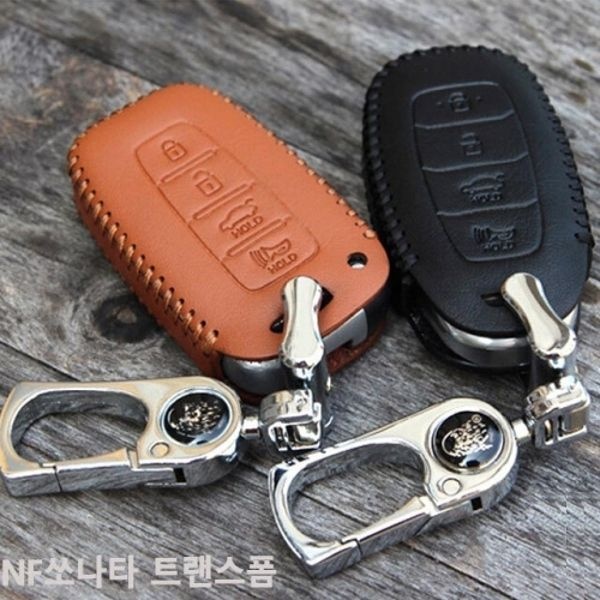 NF쏘나타 트랜스폼 스마트키케이스 가죽 키홀더