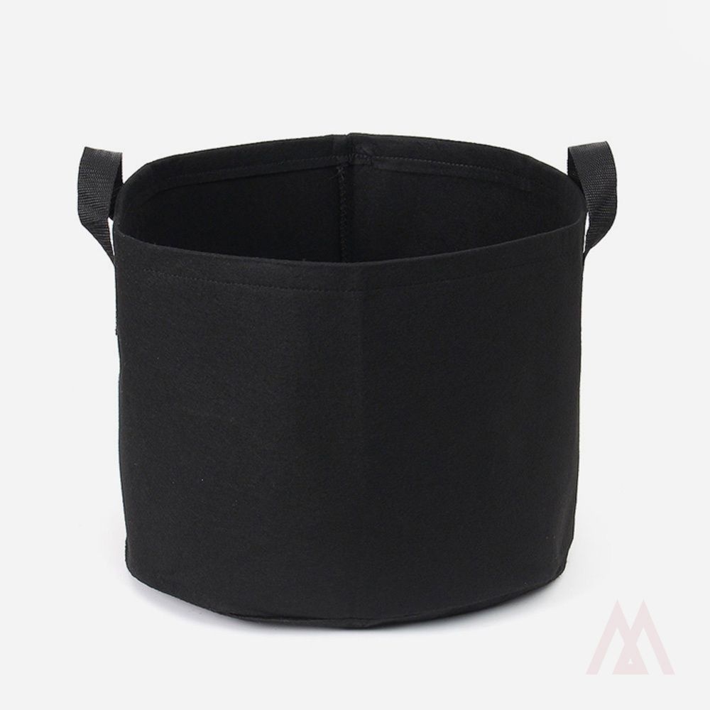구공일엠 가드닝 부직포 화분 2세트 40X30CM 블랙 뿌리화분