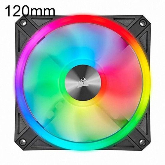 PC시스템 쿨러 공랭 120mm iCUE QL120 RGB(3PACK) 컴퓨터쿨링팬 120mm쿨링팬 컴퓨터부품 케이스쿨러