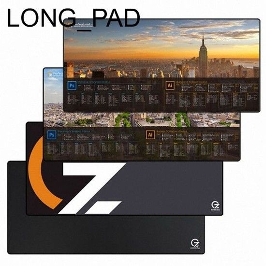 점보 장패드 ZIO GZ-MP980 3XL (그레이-블랙라인) 마우스패드장패드 게이밍마우스패드